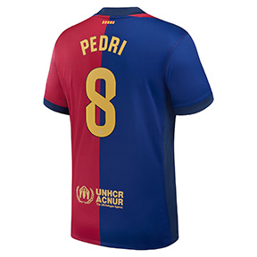 Nike   Barcelona Pedri #8  Soccer Jersey (Home 24/25)