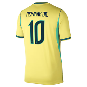 Nike  Brazil Neymar Jr. #10 Soccer Jersey (Home 26/28)