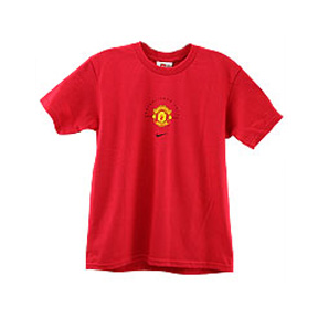 Nike Manchester United Wayne Rooney #8 Soccer Tee (Red)