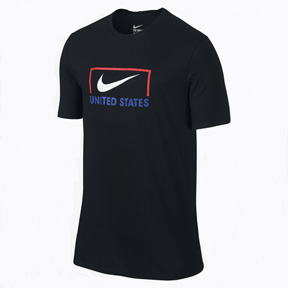 Nike Youth USA Copa Swoosh Soccer Tee (Black)