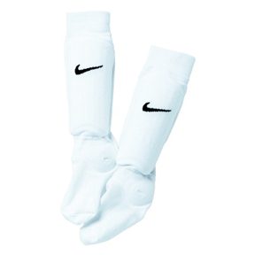 Nike Youth Shin Sock III Soccer Shinguard (White) @ SoccerEvolution