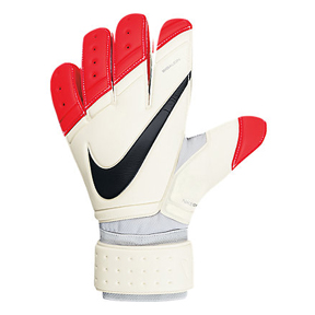 Nike GK  Premier SGT Soccer Goalie Glove (White/Crimson)