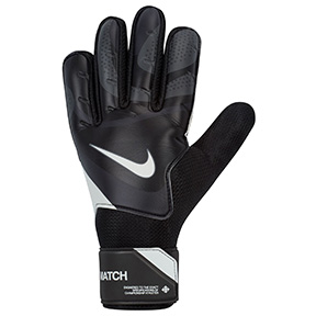 Nike  GK Match Goalie Gloves (Black/Dark Grey/White)