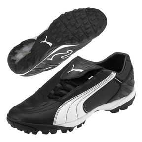 Puma v-Kon TT Turf Soccer Shoes (Black/White) @ SoccerEvolution.com ...