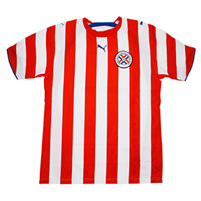 Puma Paraguay Soccer Jersey (Home 2006)