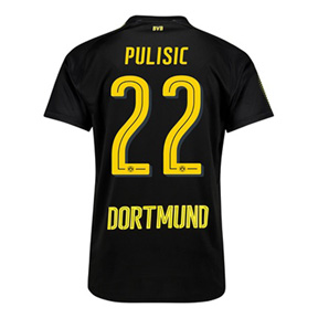 Puma Borussia Dortmund BVB Pulisic #22 Soccer Jersey (Away 17/18)