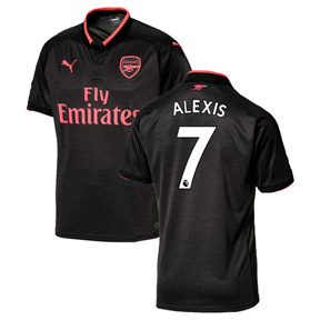Puma Youth Arsenal Alexis #7 Soccer Jersey (Alternate 17/18)