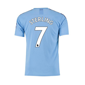 Puma Youth Manchester City Sterling #7 Jersey (Home 19/20)