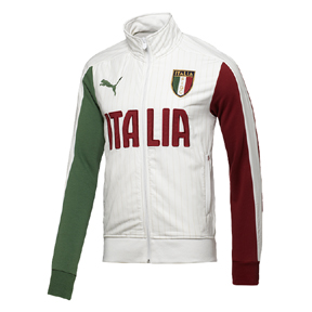 Puma Italy World Cup 2014 T7 Soccer Training Jacket (White ...