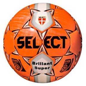 Select Brillant Super Soccer Ball (Orange) @ SoccerEvolution.com ...