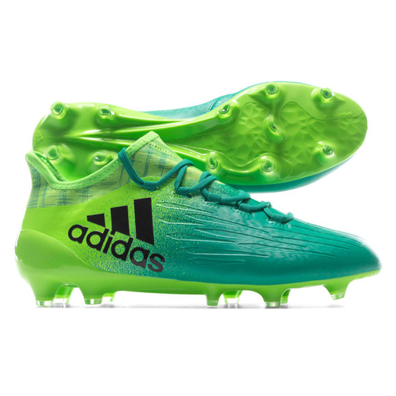 passend diagonaal manipuleren adidas X 16.1 FG Soccer Shoes (Solar Green/Black) @ SoccerEvolution