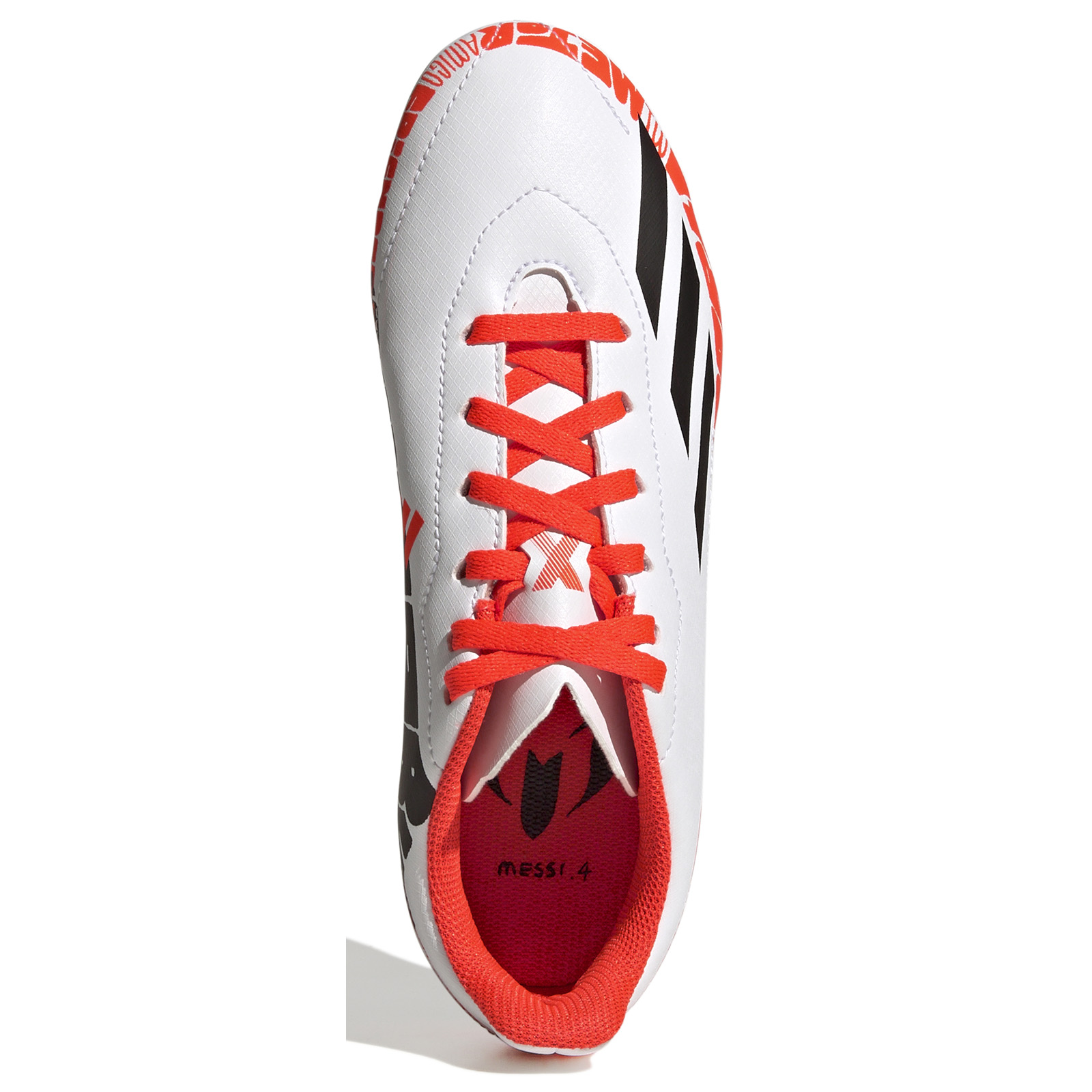 adidas Youth X Speedportal Messi.4 FG Soccer Shoes (White/Red ...