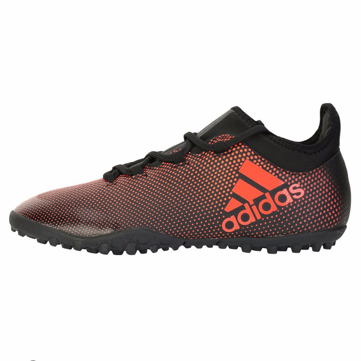 adidas X Tango 17.3 Turf Soccer Shoes (Black/Solar Red) @ SoccerEvolution