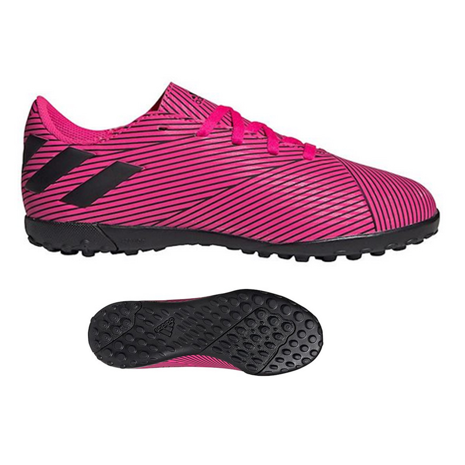 adidas Youth Lionel Messi Nemeziz 19.4 Turf Shoe (Shock Pink ...