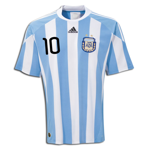 adidas Argentina Messi #10 Soccer Jersey (Home 2010/11 ...