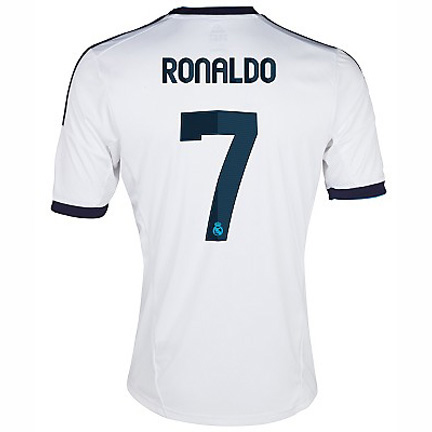 adidas Youth Real Madrid Ronaldo #7 Soccer Jersey (Home 2012/13 ...