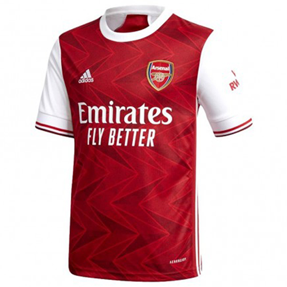 adidas Arsenal Aubameyang #14 Soccer Jersey (Home 20/21) @ SoccerEvolution
