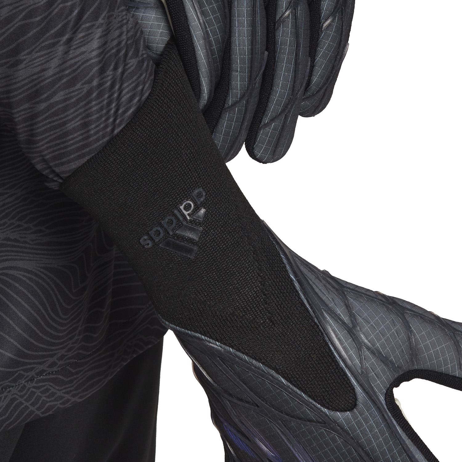 adidas X 20 Pro Soccer Goalie Glove (Black/Sonic Ink) @ SoccerEvolution