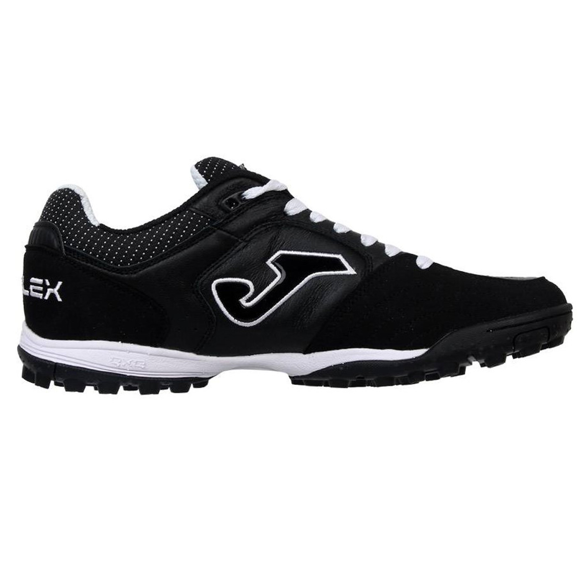Joma Top Flex 2121 Indoor Soccer Shoes (Black/White) @ SoccerEvolution