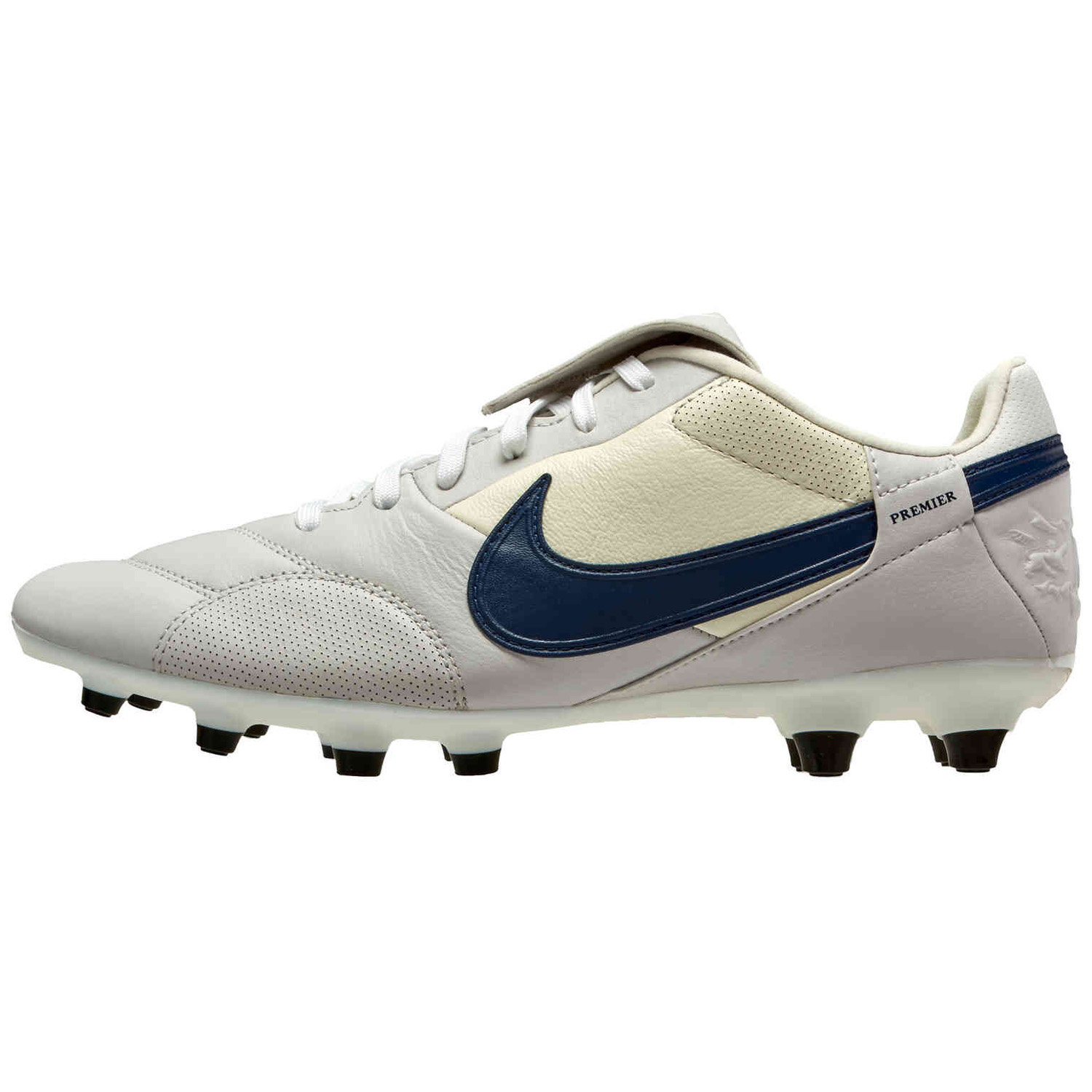 exposición rápido Sur oeste Nike Premier III FG Soccer Shoe (Vast Grey/Midnight) @ SoccerEvolution