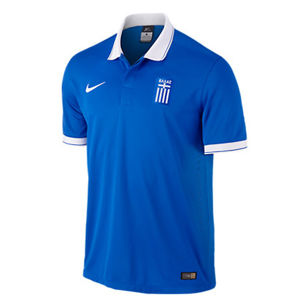 Nike Greece World Cup 2014 Soccer Jersey (away) @ Soccerevolution.com 