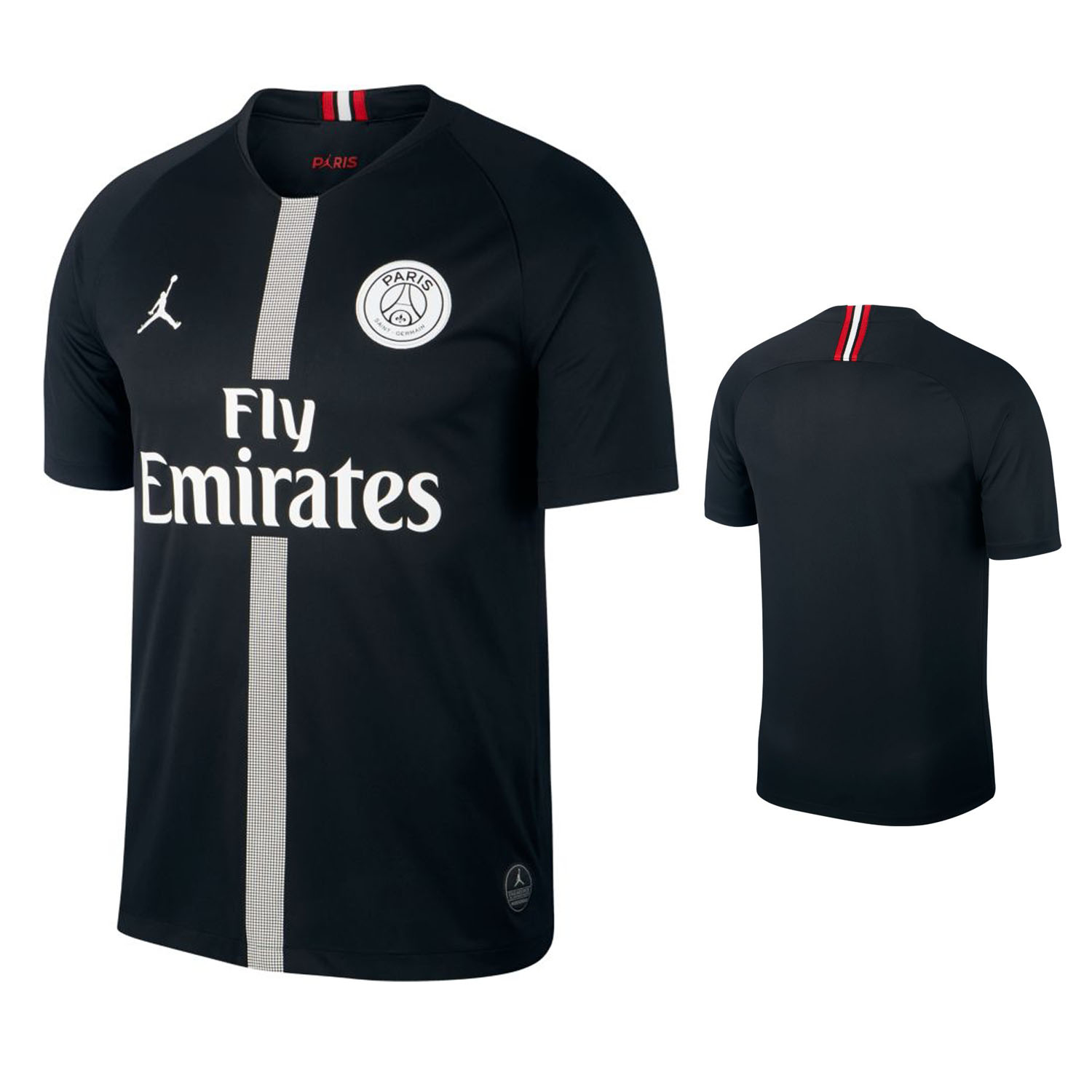 Nike Youth Paris Saint-Germain Jumpman Jersey (Black 18/19 ...