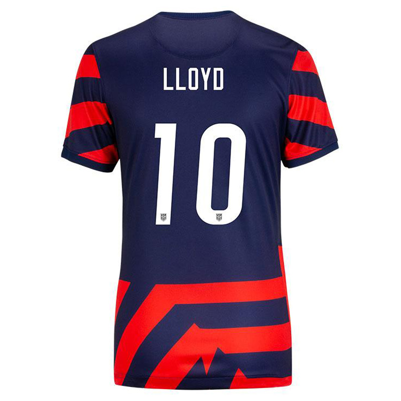 Nike USA USWNT Lloyd #10 Womens Soccer Jersey (Away 21/22 ...