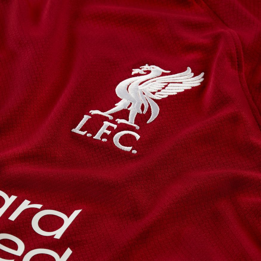Nike Youth Liverpool Soccer Jersey (Home 22/23) @ SoccerEvolution