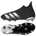   adidas  Predator Freak.3 LL Laceless FG Soccer Shoes (Black/White)