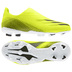 adidas Youth  X Ghosted.3 Laceless LL FG Soccer Shoes (Solar Yellow)