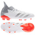 adidas  Predator  Freak.3 FG Soccer Shoes (White/Iron/Solar Red)