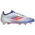 adidas  F50  Pro FG Soccer Shoes (White/Blue/Red)