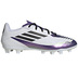 adidas  Messi F50 Club FG Soccer Shoes (White/Black/Purple)