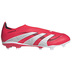 adidas  Predator  League Laceless Firm Ground Shoes (Red/White)