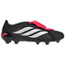 adidas  Predator  League FT FG Soccer Shoes (Black/White/Red)