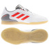 adidas Youth Copa Sense Sala Indoor Soccer Shoes (White/Solar Red)