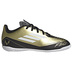 adidas Youth  Messi F50 Club Indoor Soccer Shoes (Gold/White/Black)