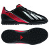 adidas Youth F5 TRX Turf Soccer Shoes (Black/White/Infrared)