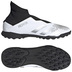 adidas Youth Predator 20.3 Laceless LL Turf Shoes (White/Black)