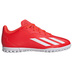 adidas Youth  X Crazyfast Club Turf Soccer Shoes (Red/White)