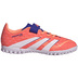 adidas Youth  Predator Club Turf Soccer Shoes (Coral/White/Orange)