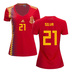 adidas Womens Spain Silva #21 Jersey (Home 18/19)