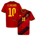 adidas Youth  Belgium  Hazard #10 Soccer Jersey (Home 20/22)