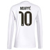 adidas Real Madrid Mbappe #10 Long Sleeve Soccer Jersey (Home 25/26)
