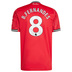 adidas  Manchester United Fernandes #8  Soccer Jersey (Home 25/26)