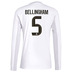 adidas  Real Madrid Bellingham #5 Long Sleeve Jersey (Home 25/26)