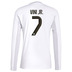 adidas  Real Madrid Vini Jr. #7 Long Sleeve Jersey (Home 25/26)