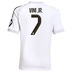 adidas Youth Real Madrid Vini Jr. #7 Soccer Jersey (Home 25/26)