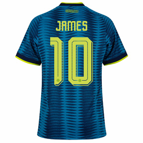 adidas  Colombia James #10 Soccer Jersey (Away 26/28) - SALE: $124.95
