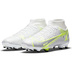 Nike Mercurial Superfly 8 Academy FG Soccer Shoes (White/Volt)